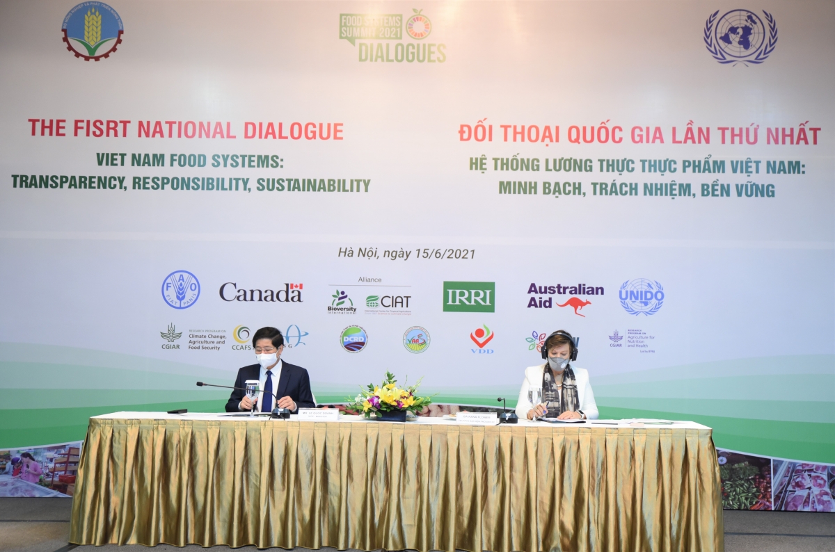 Premier dialogue national sur les systèmes alimentaires du Vietnam